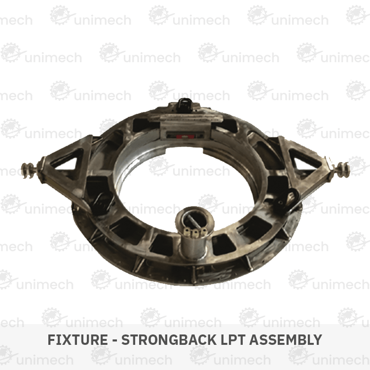 fixture strongback lpt assembly